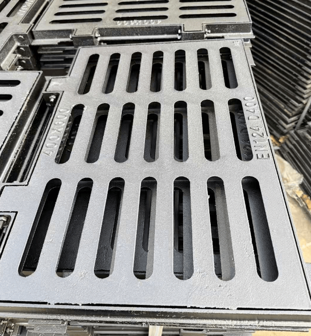 华安球墨铸铁雨水单篦展示